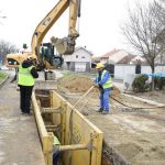 Obilazak radova na izgradnji kanalizacionog sistema u naselju Batajnica